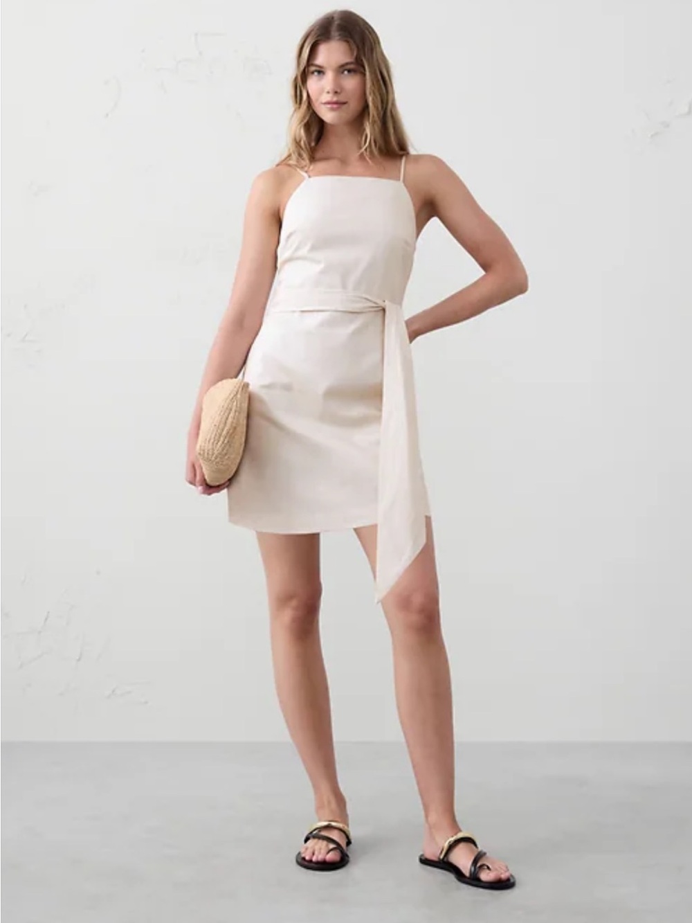 Banana Republic Linen-Blend Dress